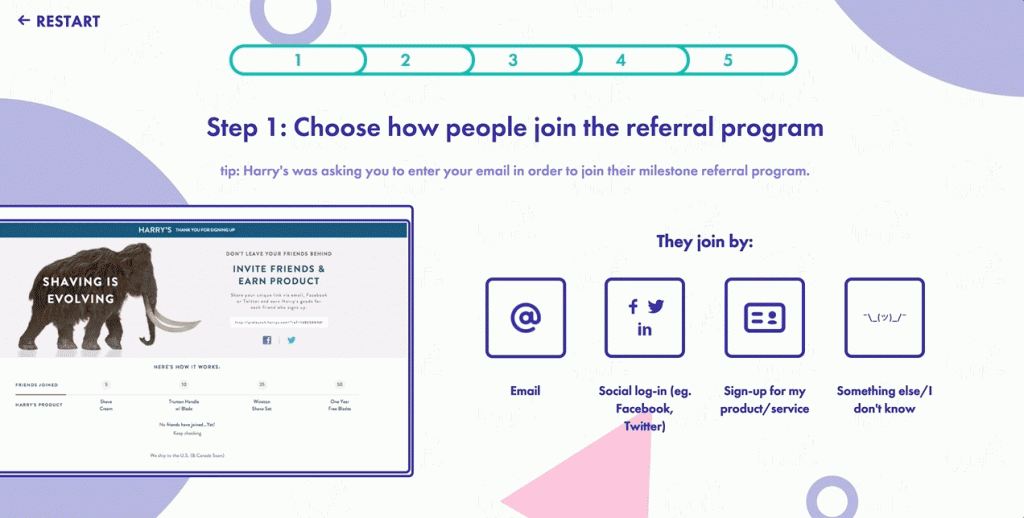 How to build a Harry's pre-launch referral program in 4 simple steps