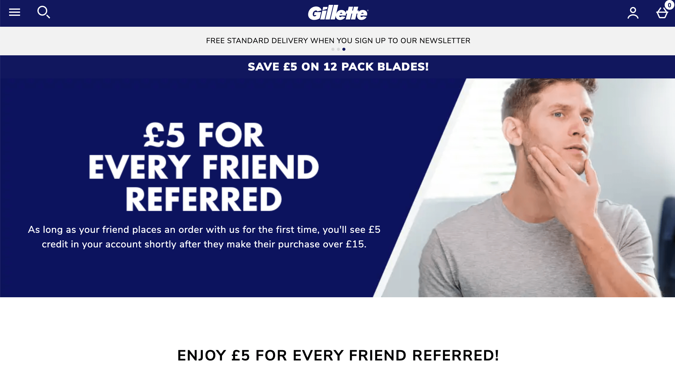 Gillette Referral Program