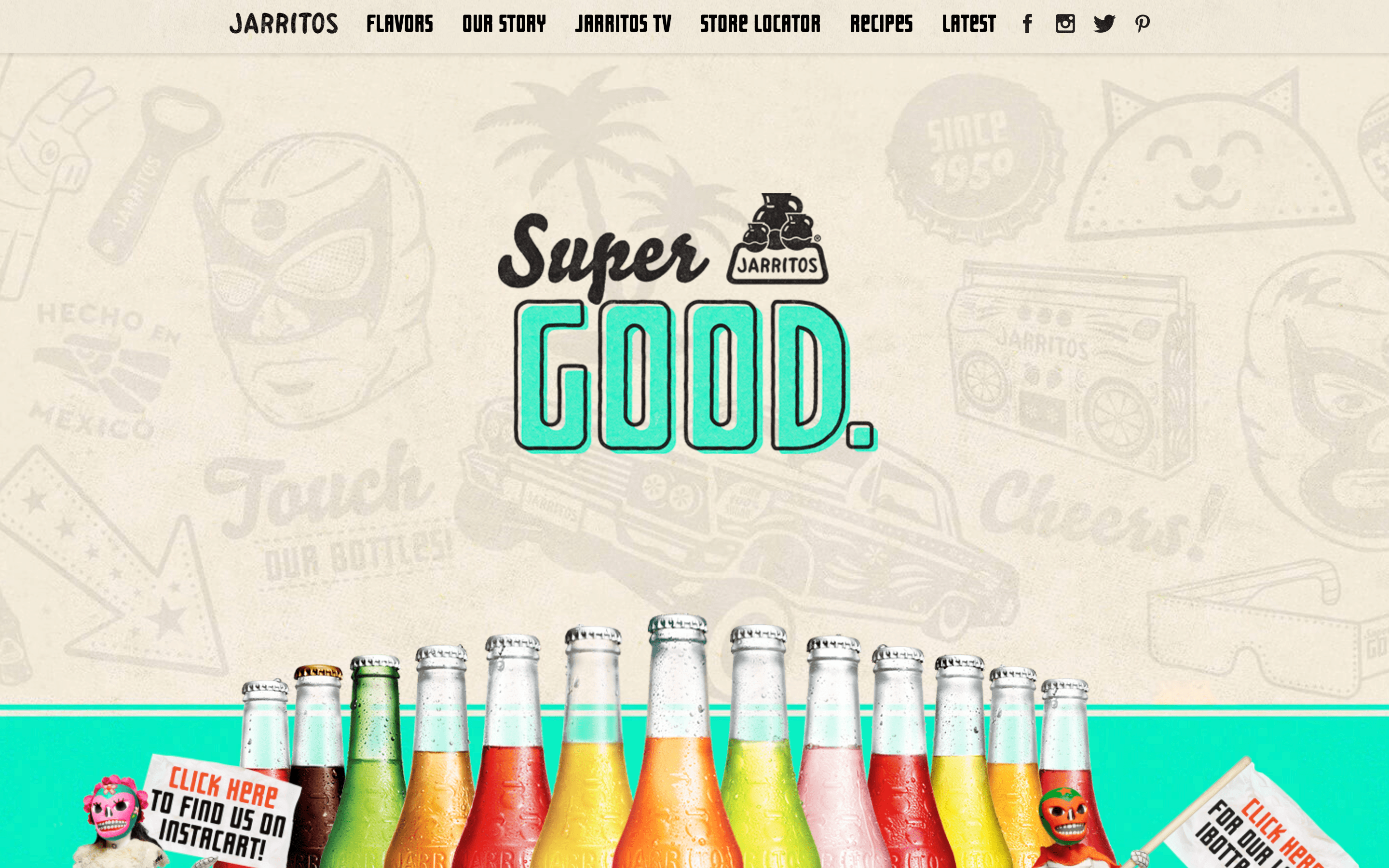 Jarritos Homepage