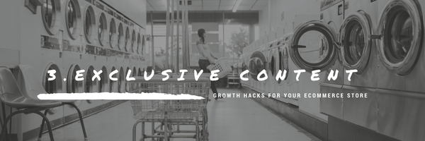 What are some examples of growth hacking for ecommerce?