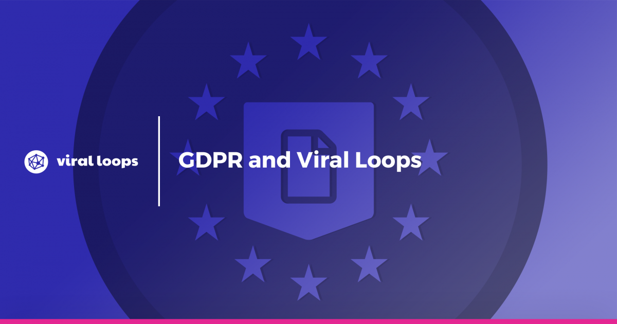 GDPR and Viral Loops